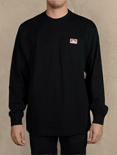 Ben Davis Long Sleeve Pocket T-Shirt