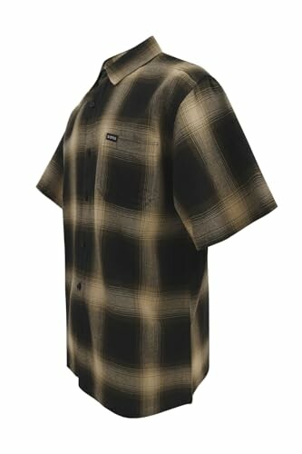 G-Style USA Plaid Button Up Shirt